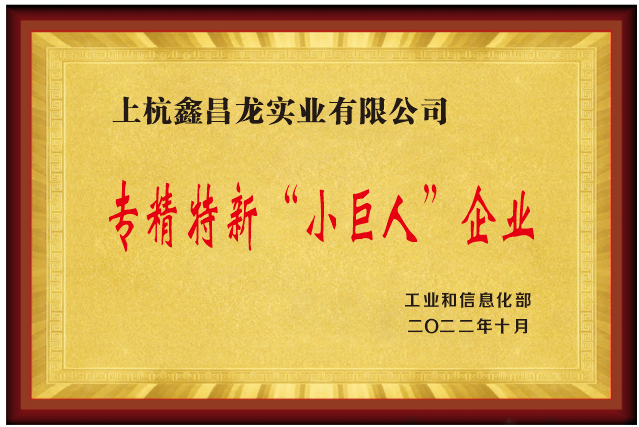 國家級專精特新“小巨人”企業(yè)